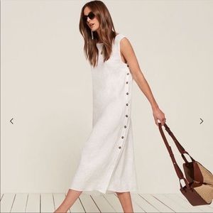 ▫️Reformation▫️White Russo Summer Dress